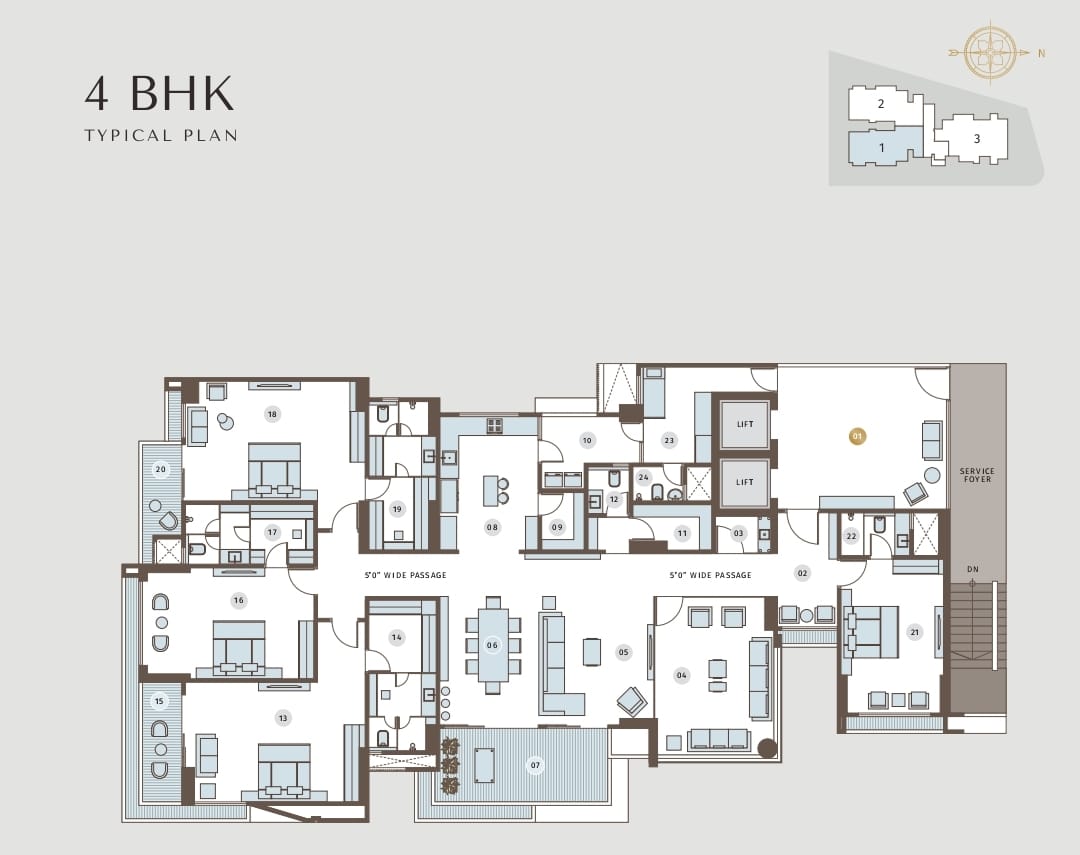 Ratnaakar Eternity floor plan layout